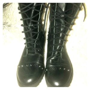 Black boots